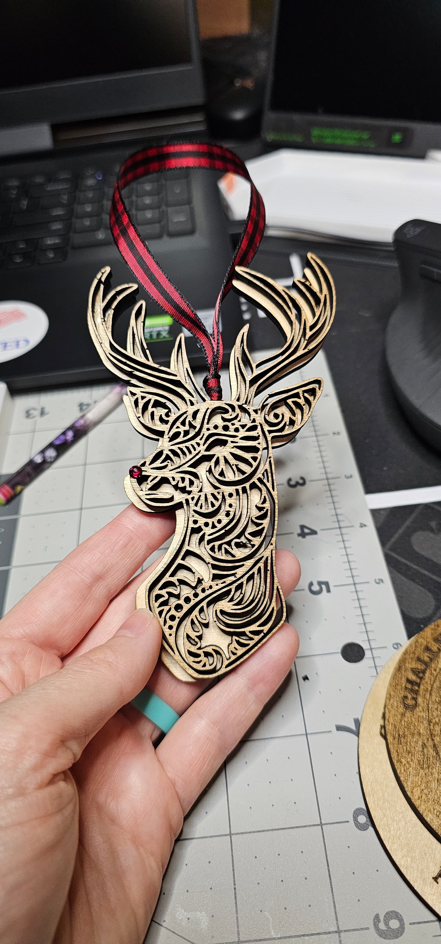 Reindeer Ornament