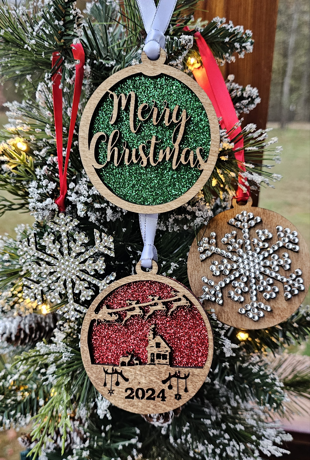 4 Ornament Bundle for $25