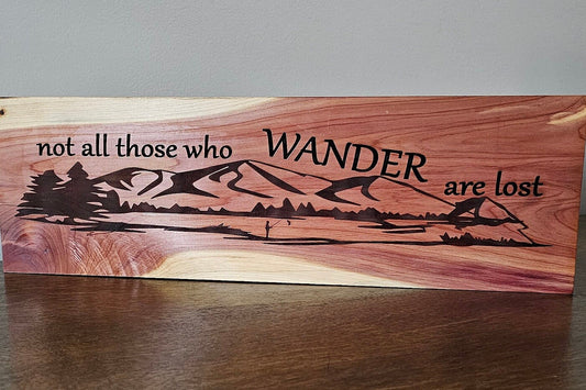 Custom Cedar Plaque/Sign